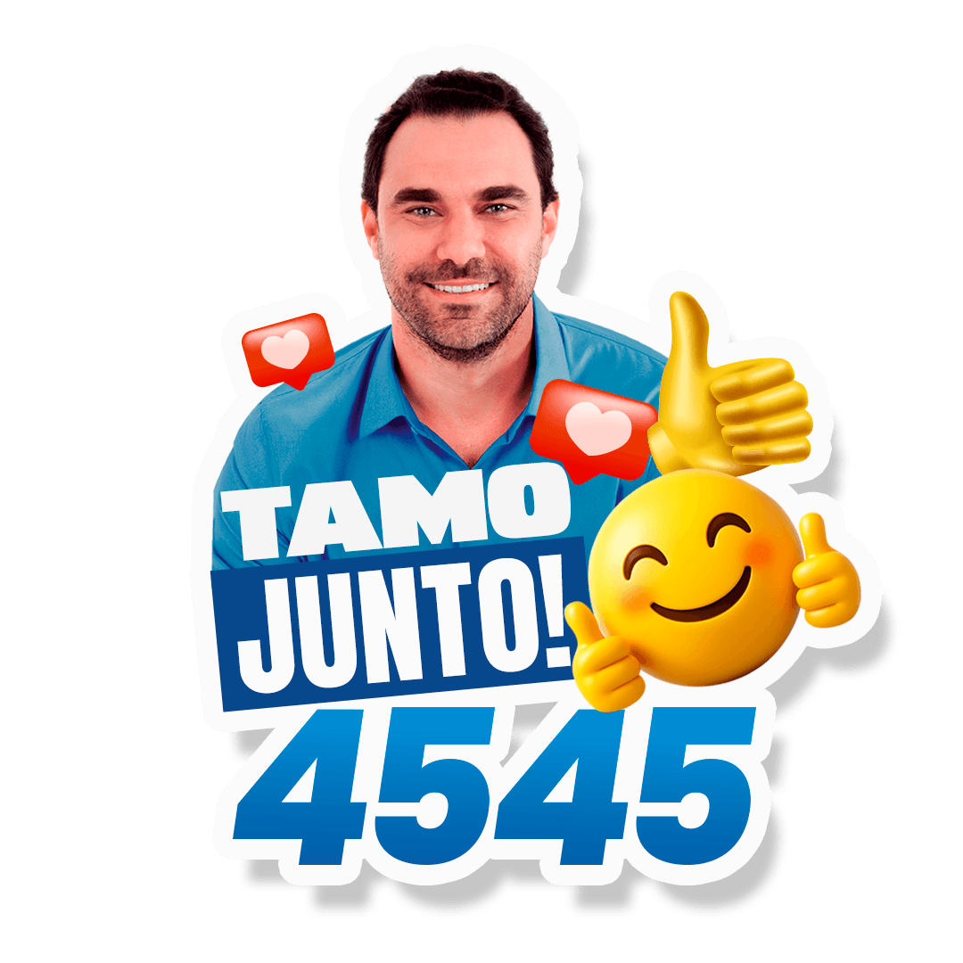 Figurinha: Tamo junto!