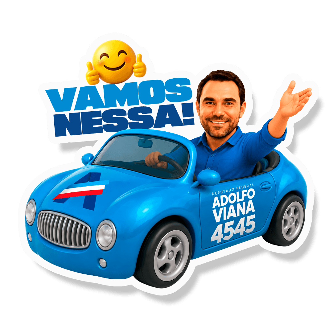 Figurinha: Vamos nessa!
