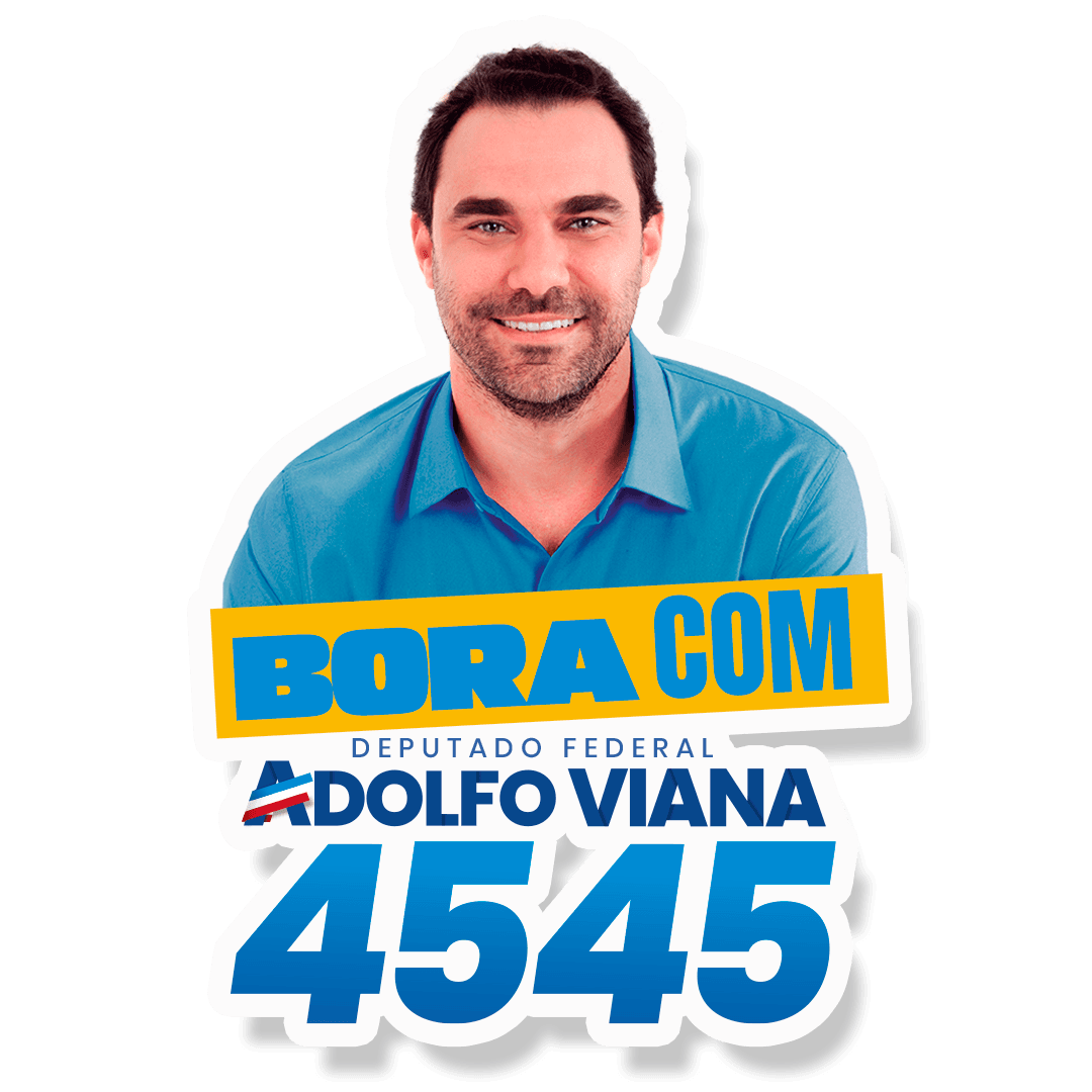 Figurinha: Bora com Adolfo Viana